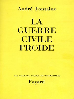 cover image of La Guerre civile froide